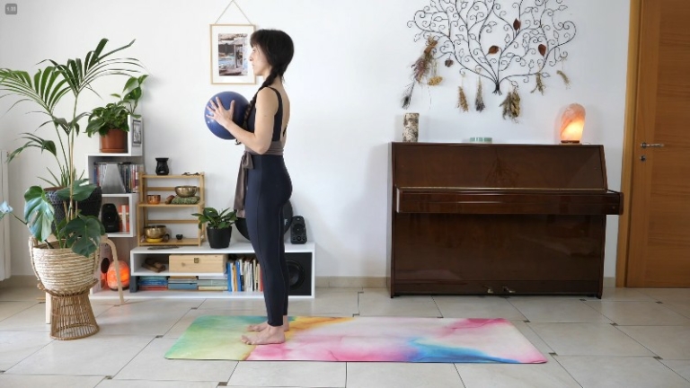 Pilates Softball - Core estensione glutei